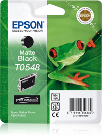 Epson T0548 Matte Black Inktcartridge - Zwart