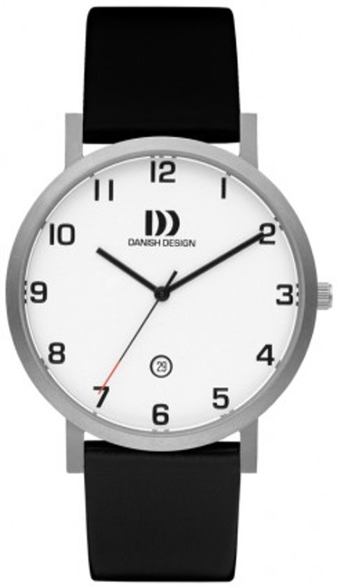 Danish Design IQ12Q1107 horloge heren - zwart - titanium