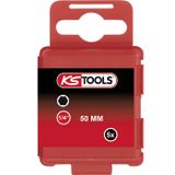 KS Tools 911.3581 Inbus-bit Aandrijving: 1/4 (6,3 mm) Uitvoering: Zeskant 10 mm 50 mm