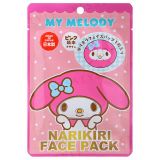 ASUNAROSYA - Sanrio My Melody Narikiri Face Pack Rose 1 pièce