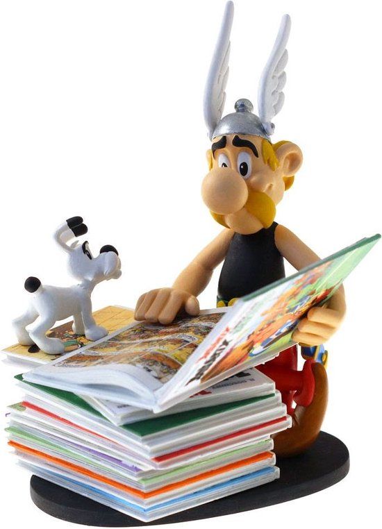 Plastoy Asterix en Idéfix Statue - 23 cm - 2e Editie