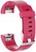 Fitbit Charge 2 bandje Mesh vorm Vervanging Siliconen Comfortabel zacht Gesp Rose/rood (Small