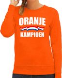 Bellatio Decorations Shoppartners Bv Oranje fan sweater voor dames - oranje kampioen - Holland / Nederland supporter - EK/ WK trui / outfit XXL