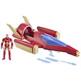 Hasbro Marvel Avengers Iron Man-Schip Met 1 Beeldje