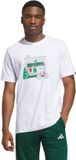 Adidas Sportswear Holiday Shop Graphic T-Shirt - Heren - Wit