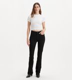 Levi's 725 High Rise Bootcut Jeans Zwart W28 x L34