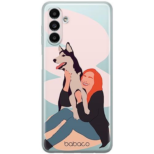 ERT GROUP mobiele telefoonhoesje voor Samsung A13 5G/A04S - Babaco patroon Dogs 004