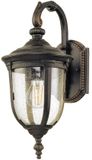 Elstead Lighting LED Wand Buitenlamp Cleveland | 1X E27 Max 60W | IP44 | Dimbaar | Weathered Bronze