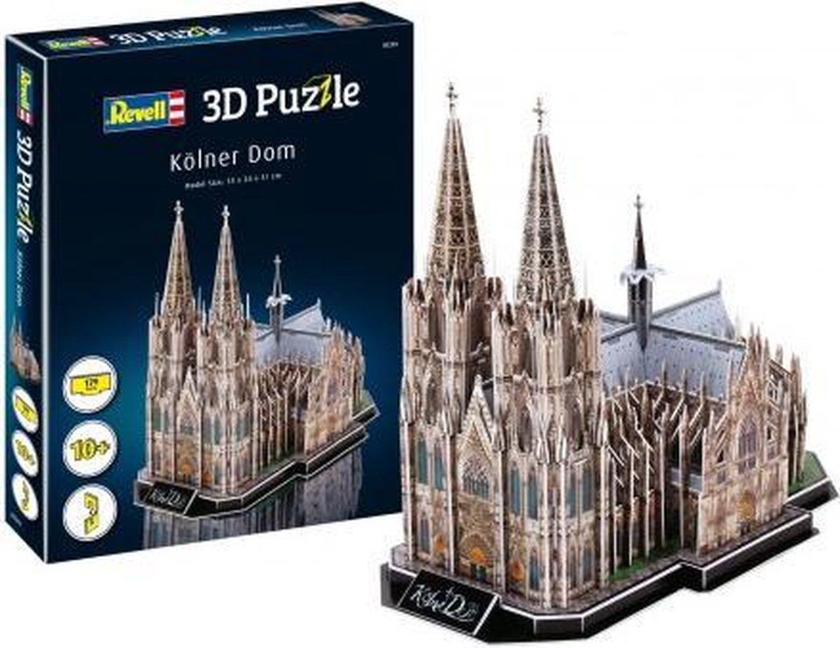 Revell Cologne Cathedral 3D Puzzle - Brown