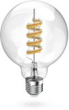 Hama Smart LED Filament E27 G95, WLAN, Matter, 4,9 W, RGBW