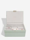Stackers Sage Green - Sieradendoos - Juwelendoos - Sieradenhouder - Sieraden Organizer - 2-set