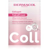 Dermacol Collagen Peel-off maskers 2x8 ml