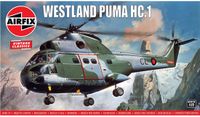 Airfix Kit d'assemblage Hélicoptères - 03021V Westland Puma HC.1 - Vintage Classics - Hélicoptère de transport britannique Plastique - 1:72 - Modélisme