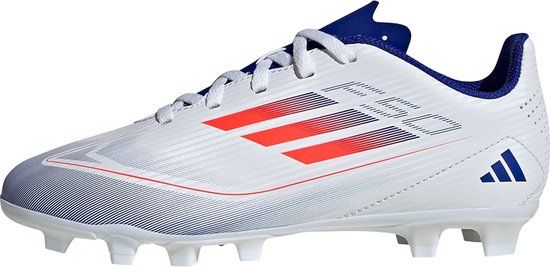 adidas F50 Club Flexible Ground Voetbalschoenen Kids - Wit - Maat 35