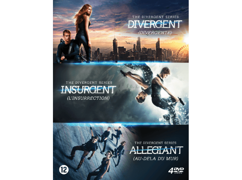 Neil Burger, Robert Schwentke Divergent Trilogy dvd