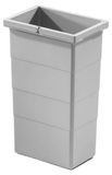 Hailo seau - 10 litres - gris