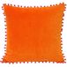 Paoletti VELVET POMPOM 45X45 FCU ORA/FUCH