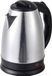 Cheffinger 1,8 liter roestvrijstalen waterkoker, 1500W, draadloos, theekoker