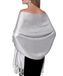 Pashmina sjaals en wraps voor avondjurken, groot, zacht, pashmina, bruiloftssjaal