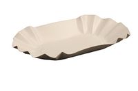 Semy Set van 250 rechthoekige gecoate kartonnen kommen 10,5 x 17,5 x 3 cm