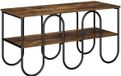 vidaXL meuble TV 100 x 40 x 50 cm chêne fumé bois modifié