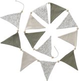 Vertbaudet Guirlande de fanions en gaze de coton