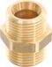 Elmag 42388 Doppelnipple en laiton Ag 3/8 X Ag 3/8