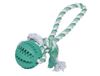 Nobby Massief rubberen bal met touw DENTAL LINE bal: Ø 7 cm; bal met touw: 30 cm