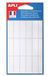 APLI 111944, zak met 105 witte etiketten, 12 x 38 mm