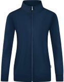 Jako Doubletex Sweaterjas Dames - Marine | Maat: 36