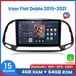 Awesafe 8-Core V1PRO 4+64GB Autoradio - Convient pour Fiat Doblo 2015 à 2021 - Carplay sans fil Android Auto - Écran tactile - Navigation GPS 4G Wi-Fi - Radio Bluetooth