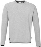 Uhlsport ID Sweatshirt Lange Mouw Ronde Hals Katoen Polyester Dark Grau Melange 4XL