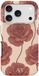AVY Hard Shell Back Cover | Botanique Roses | Geschikt voor Apple iPhone 17 Pro Max | Compatibel met MagSafe & Qi2
