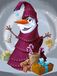 Disney Tree canvas print, meerkleurig, 60 x 80 cm