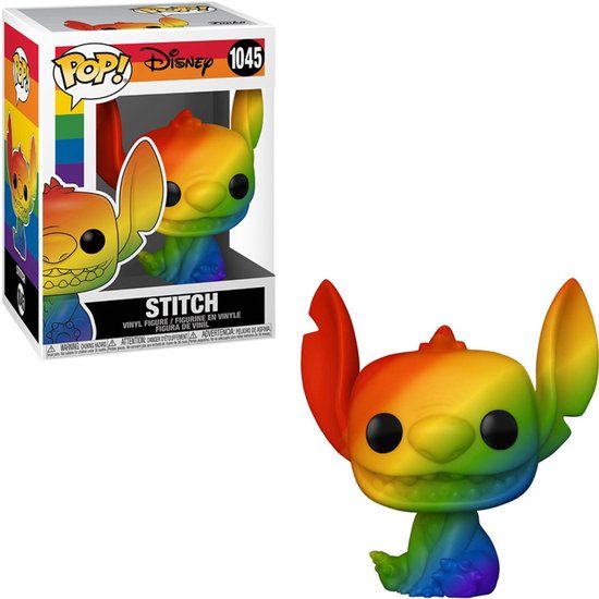 Funko Pop! Disney Pride Stitch Rainbow