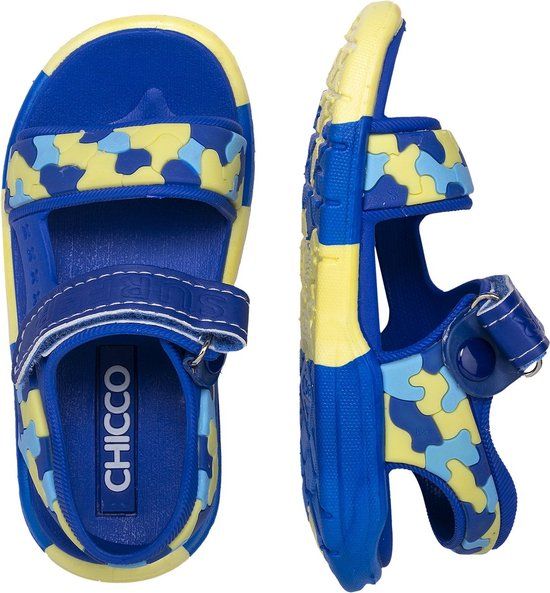 Chicco - Slippers voor Kinderen - Maat 28 - Blauw - Synthetisch - Lente/Zomer 2024
