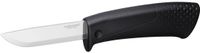 Fiskars 1023617 - Couteau de chantier - Affûteur intégré - Lame en acier inoxydable - Poignée ergonomique
