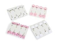 small foot 6977 Haaraccessoires haarspelden bloemen, set van 32