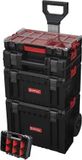 Patrol Qbrick System Pro Serie - Mobiele Werkplaats - 5-in-1 Systeem - Opklapbaar Handvat - Grote Wielen