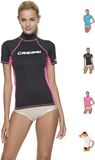 Cressi Rash Guard Rash Guard Jumpsuit van speciale zeer elastische stof, lange en korte mouwen, uv-bescherming (UPF) 50+ dames