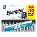Energizer Max Plus AA Batterijen (10 Stuks) - Mignon LR6 1,5 V Alkaline – Tot 200% Langere Levensduur – Ideaal voor High-Drain Apparaten – 0% Plastic Verpakking – 15 Jaar Houdbaar