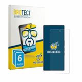 BROTECT - Screenprotector voor ZTE Nubia Red Magic 11S Pro - Folie Beschermfolie transparant 6 Stuks