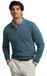 Silbon Pull Bleu XL Coton Manches Longues Hommes