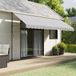 Maison Exclusive - Parasol, rayé anthracite et blanc, 450 cm