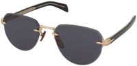 David Beckham Zonnebrillen DB 7144/S RHL/IR Goudkleurig Metaal Vierkant