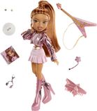 Bratz Pop Starz Yasmin - Modepop met verzamelbare bedel, outfit en muziekaccessoires