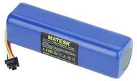 Roborock Batterie lithium-ion 14,4 V 6500 mAh pour aspirateur robot S50/S51/S6