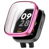 Wigento Xiaomi Redmi Watch 3 TPU horlogekast met elektroplating, roze
