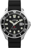 Timex Deep Water Meridian 200 Automatic Horloge Zwart/Zilver TW2Y39900AJ, TW2Y40000AJ