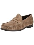 Paul Green Mocassins et mocassins pour femme 1228-002 en cuir suédé marron